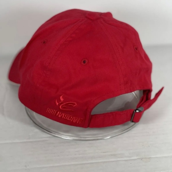 Dale Earnhardt Jr #8 Hat Red NASCAR Racing Adjustable Strap Hat Cap - Picture 2 of 4